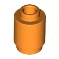 3062bc4 - LEGO narancssárga henger 1 x 1 nyitott tetővel