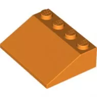 3297c4 - LEGO narancssárga 33° lejtő 3 x 4 méretű