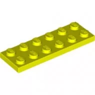 3795c236 - LEGO neon sárga lap 2 x 6 méretű