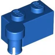 3830c7 - LEGO kék zsanér kocka felső 1 x 2 méretű