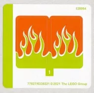 60299stk01 - LEGO Matrica lap - 60299 készlethez