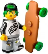 col27-7 LEGO Gyűjthető minifigurák 27. sorozat - Deszkás lány