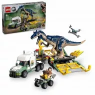 76966 - LEGO Jurassic World™ - Dinóküldetések: allosaurust szállító kamion