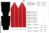 7897stk01 - LEGO Matrica lap - 7897 készlethez