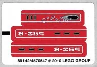 8059stk01 - LEGO Matrica lap - 8059 készlethez