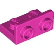 99780c47 - LEGO sötét rózsaszín lap 1 x 2 - 1 x 2 inverz fordító