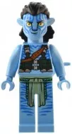 avt022 - LEGO Avatar Jake Sully Na'vi minifigura vállpánttal és szerszámos övvel