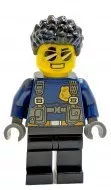 cty1042 - LEGO minifigura rendőr Duke DeTain