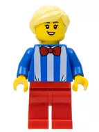 cty1139 - LEGO minifigura jégkrém árus hölgy