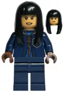 hp418 - LEGO Harry Potter Cho Chang minifigura, kviddics mezben