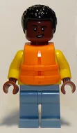 jw073 - LEGO Jurassic World Darius minifigura