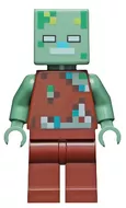 min088 - LEGO Minecraft Vízbefúlt Zombie minifigura (Drowned)