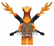 njo738 - LEGO Ninjago Cobra Mechanic minifigura, lágszórókkal