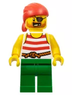 pi190 - LEGO Pirates Minifigura kalóz
