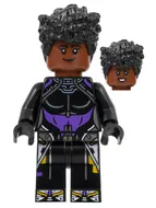 sh843 - LEGO Superheroes Shuri fekete, lila felsőben