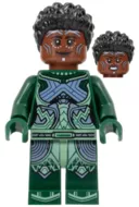 sh844 - LEGO Superheroes Nakia, sötétzöld ruhában