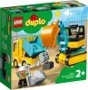 10931 - LEGO DUPLO Város Teherautó és lánctalpas exkavátor