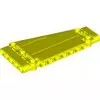 18945c236 - LEGO neon sárga technic panel 5 x 11 x 1 méretű, lecsapott