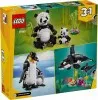 31165 - LEGO Creator - Vadállatok: Pandacsalád