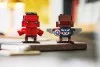 40668 - LEGO BrickHeadz - Amerika Kapitány és Vörös Hulk figurák