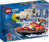 60373 - LEGO City Tűzoltóság Tűzoltóhajó