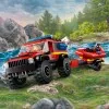 60412 - LEGO City 4x4 Tűzoltóautó mentőcsónakkal