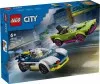 60415 - LEGO City Rendőrautó és sportkocsi hajsza