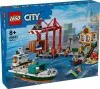 60422 - LEGO City - Tengerparti kikötő teherszállító hajóval