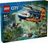 60437 - LEGO City - Dzsungelkutató helikopter a bázison