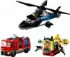 60462 - LEGO City - Helikopter, tűzoltóautó és tengeralattjáró egy csomagban