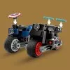 76260 - LEGO Super Heroes Fekete Özvegy és Amerika Kapitány motorkerékpárok