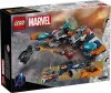 76278 - LEGO Super Heroes Mordály Warbird repülője vs. Ronan