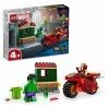 76287 - LEGO Super Heroes - Vasember motorral és Hulk