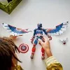 76296 - LEGO Super Heroes - Az új Amerika Kapitány építőfigura