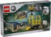 76966 - LEGO Jurassic World™ - Dinóküldetések: allosaurust szállító kamion