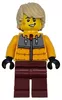 cty1721 - LEGO minifigura snowboardos férfi