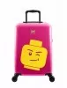 20181-1983 LEGO ColourBox Minifigure Head bőrönd - sötét rózsaszín