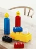 40231732 LEGO Tároló doboz 2x4-es, uzsonnás doboz, sárga színben