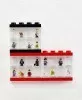 40660006 - LEGO világosszürke minifigura kiállító, tároló doboz 16 minifigurához