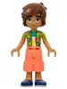 frnd579 - LEGO Friends Leo minifigura, dinnyés ingben