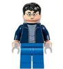 hp338 - LEGO Harry Potter minifigura - Harry Potter, sötétkék pulcsi, kék nadrág