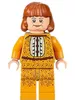 hp340 - LEGO Harry Potter minifigura - Molly Weasley, világos narancssárga ruha