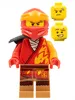 njo721 - LEGO Ninjago Kai minifigura, Core vállvérttel