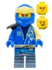 njo722 - LEGO Ninjago Jay minifigura, Core vállvérttel